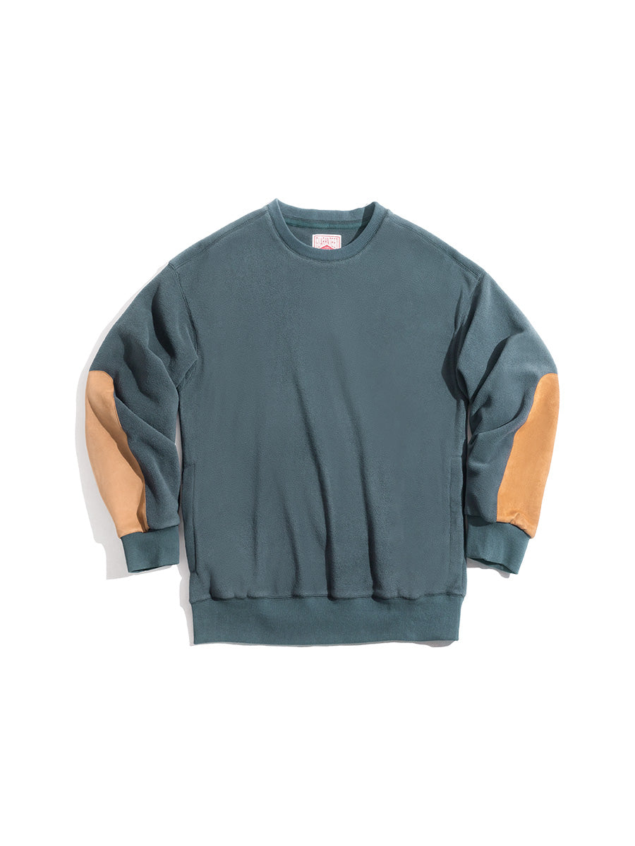 Spliced Fleece Sweater