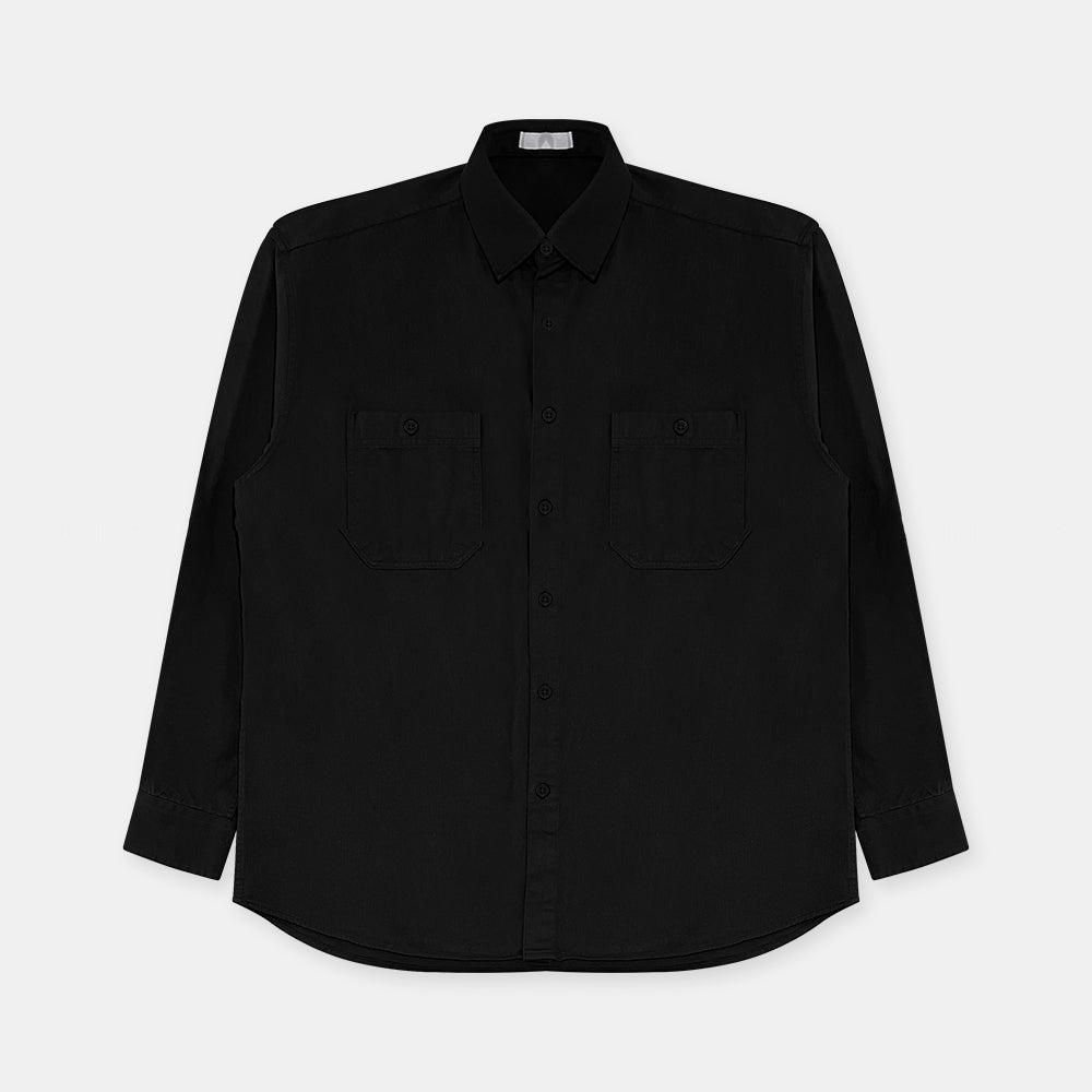 Luxe Pocket Cotton Shirt