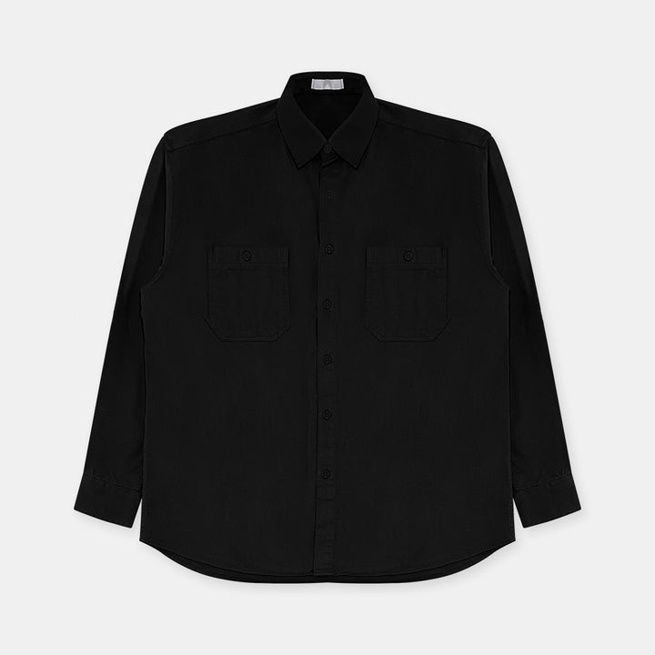 Luxe Pocket Cotton Shirt