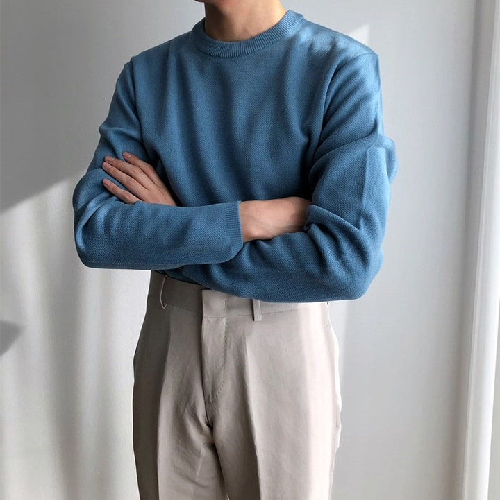 All-Match Wool Knit Pullover