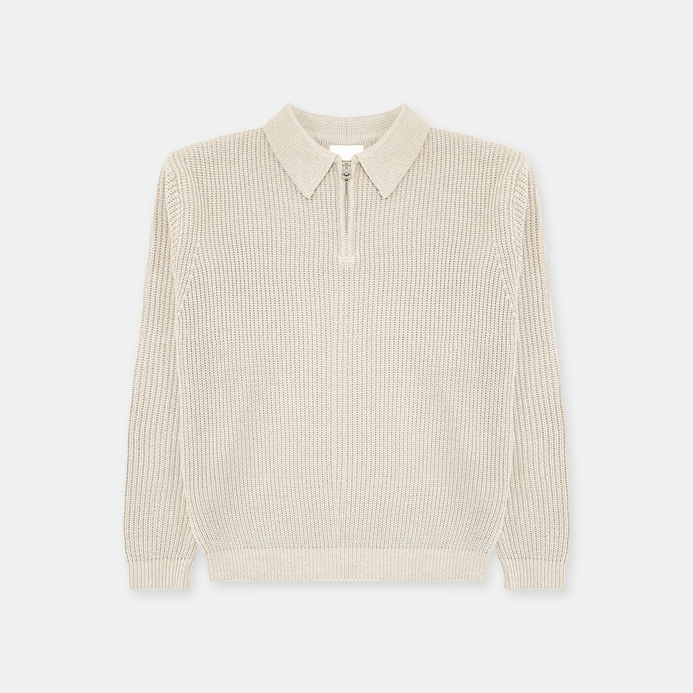 Woolen Half-Zip Sweater