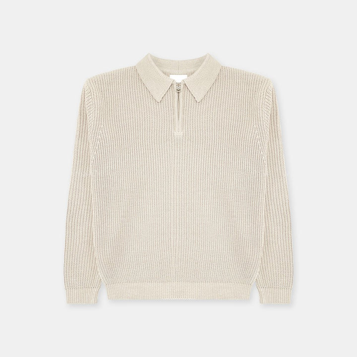 Woolen Half-Zip Sweater