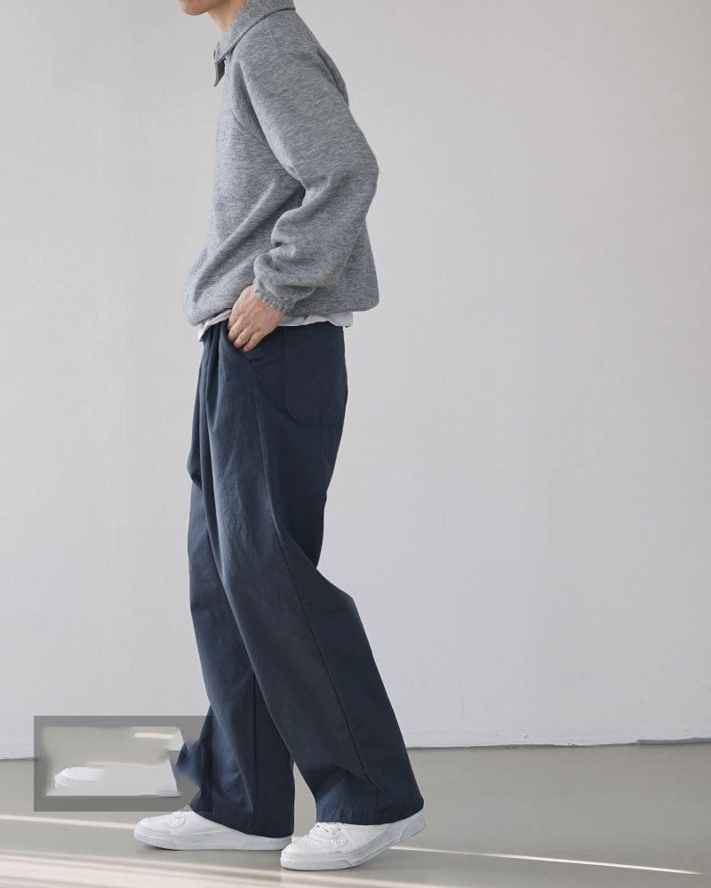 Loose Wide-Leg Trousers