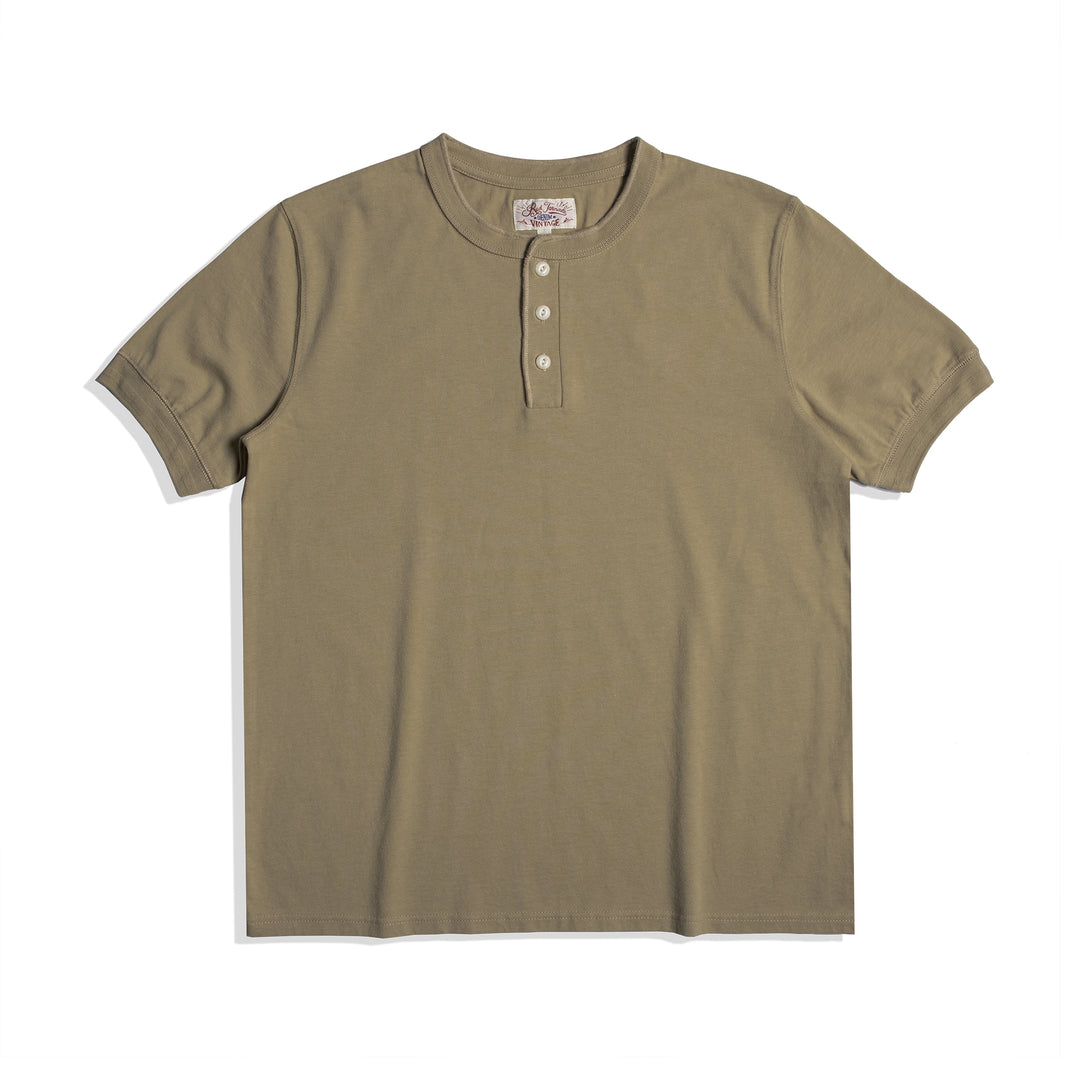 Henley Collar Tee