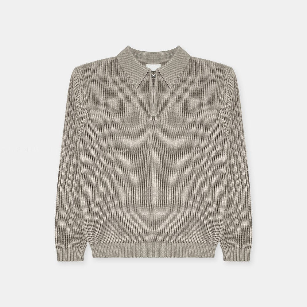 Woolen Half-Zip Sweater