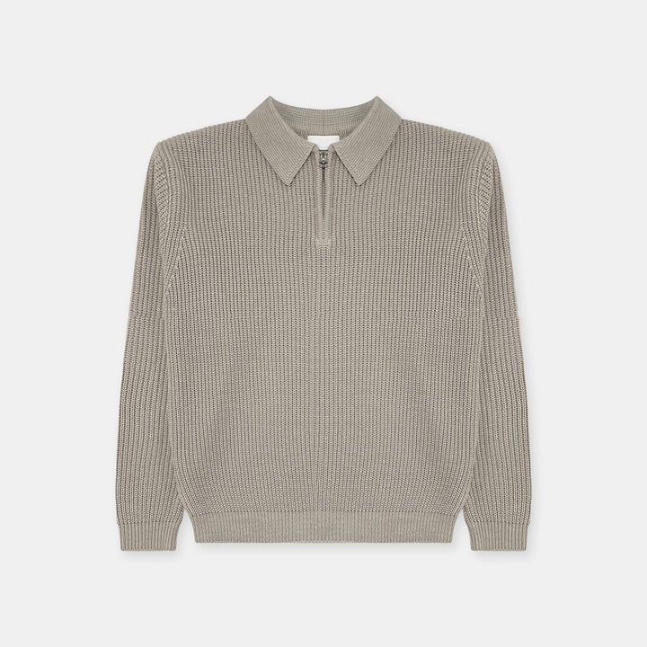 Woolen Half-Zip Sweater