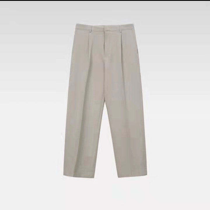 Pleated Drape Trousers