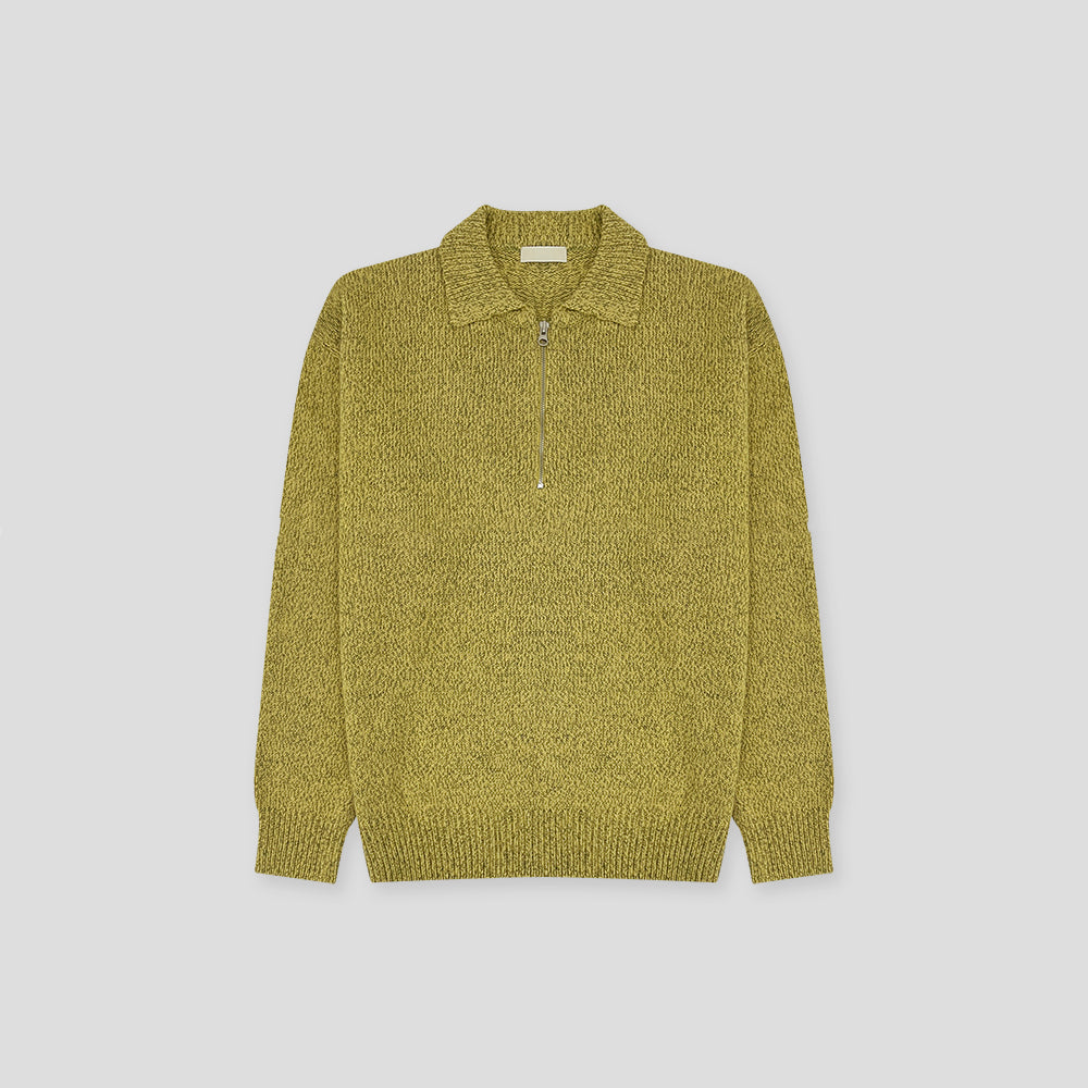 Knit Polo Sweater