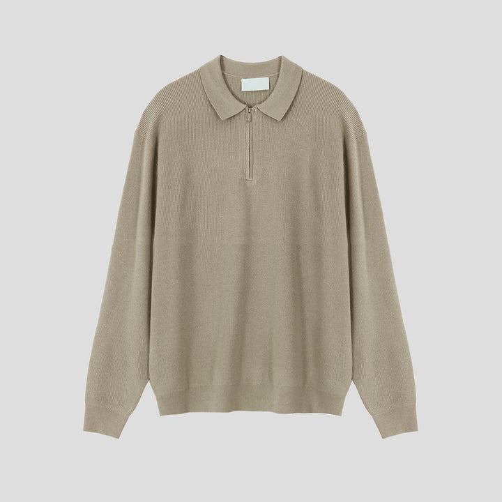 Cashmere Half-Zip Sweater