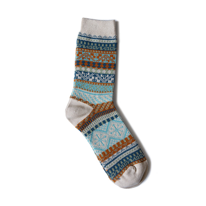 Cotton Flower Long Socks