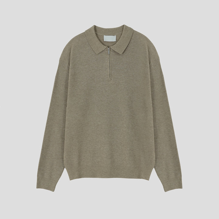 Cashmere Half-Zip Sweater