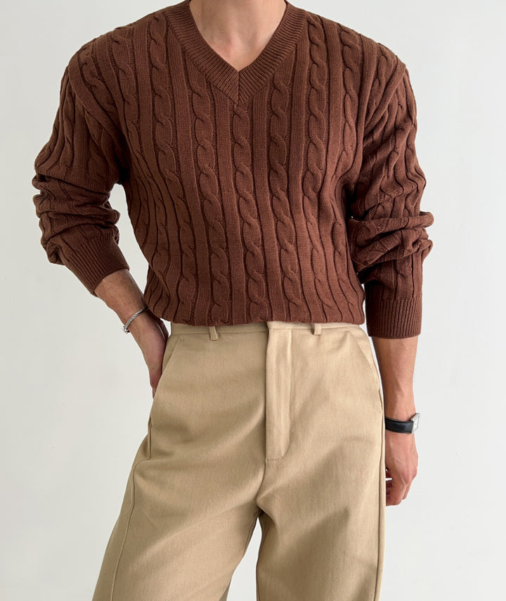 Cable Knit Pullover