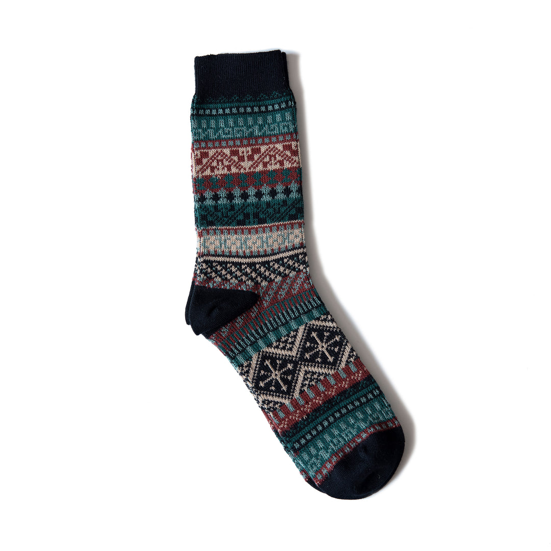 Cotton Flower Long Socks