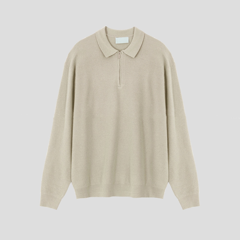 Cashmere Half-Zip Sweater