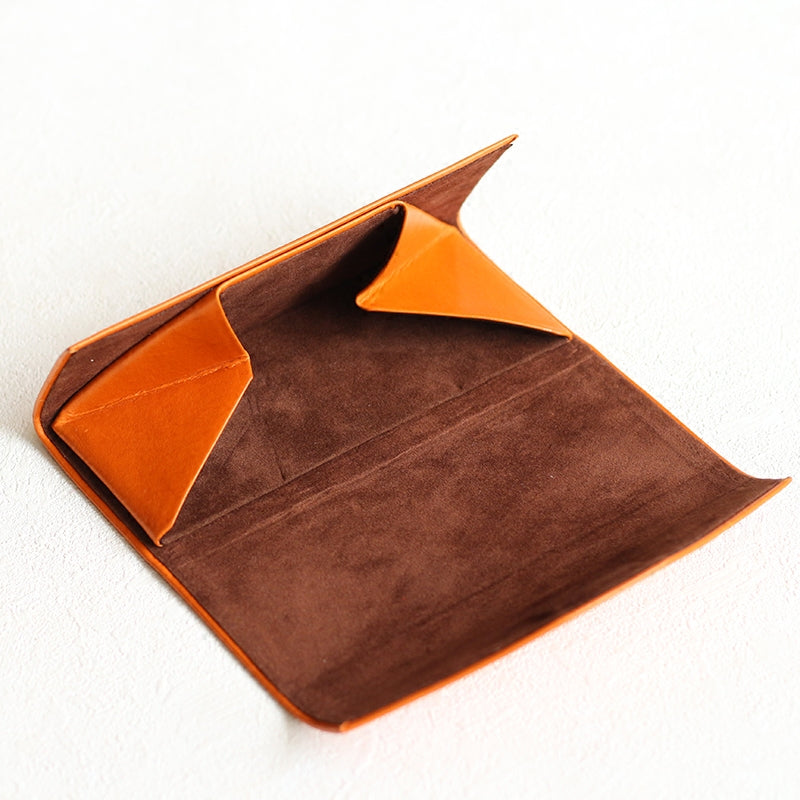 Tanned Leather Sunglasses Case