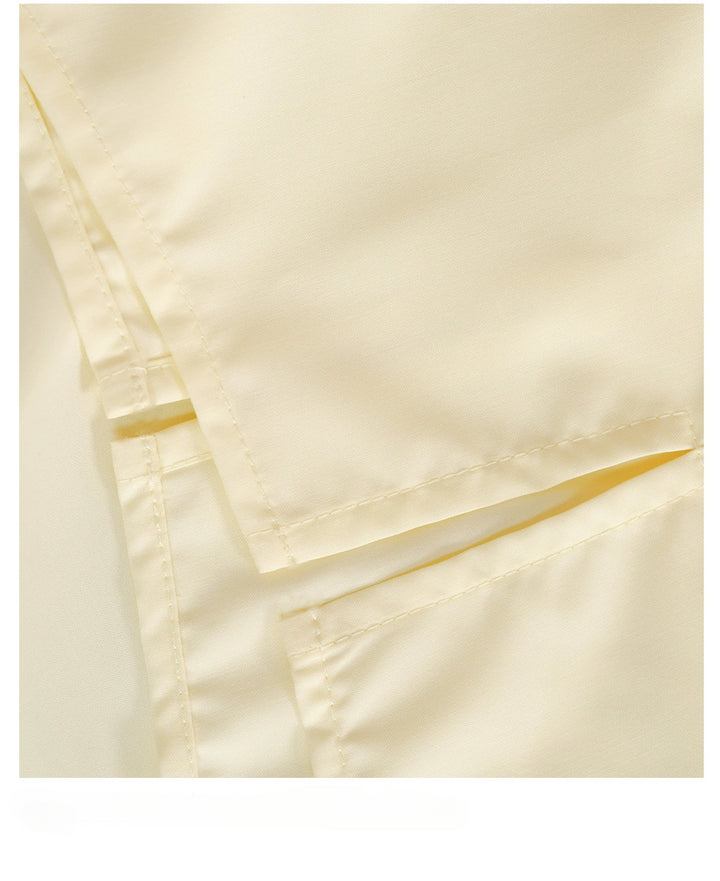 Silken Modal Half-Placket Shirt