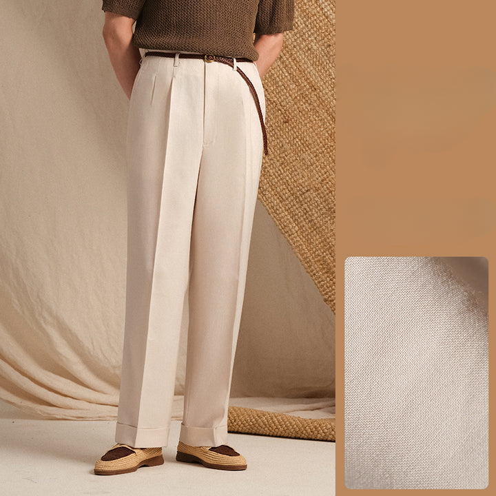 Breathable Wool Trousers