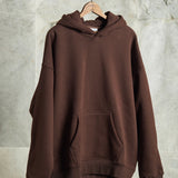 Thickened Hooded Retro Pullover Sweater Jacket