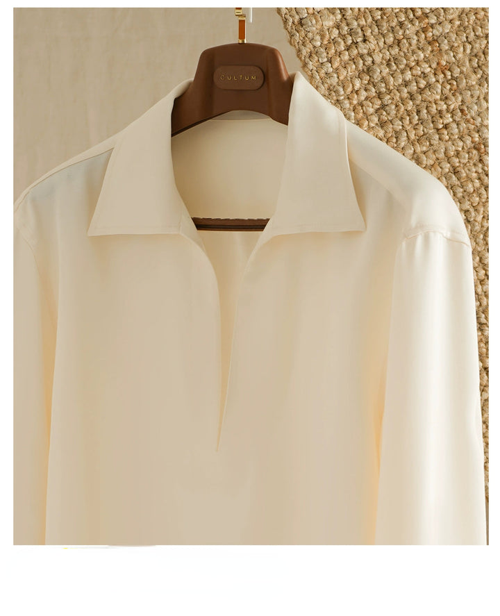 Silk Touch V-Neck Shirt