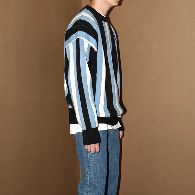 Vertical Striped Pullover