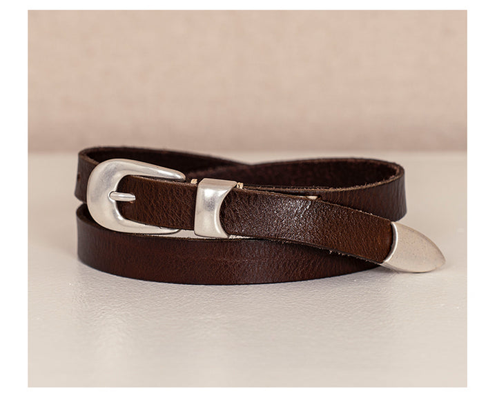 Vintage Leather Casual Belt