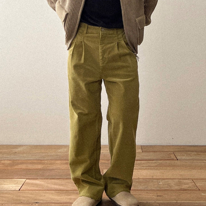 Corduroy Wide Pants