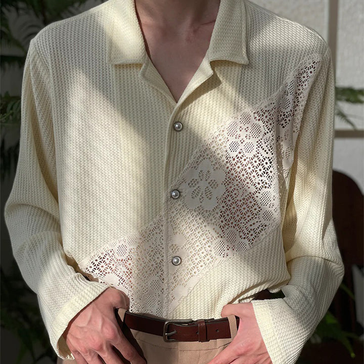 Pearl Button Cuban Shirt