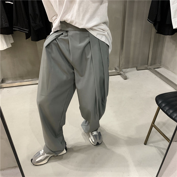 Plisse Trousers