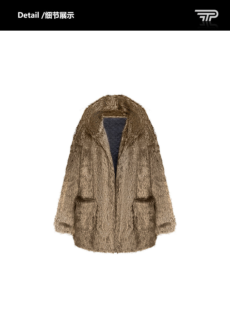 Faux Fur Coat