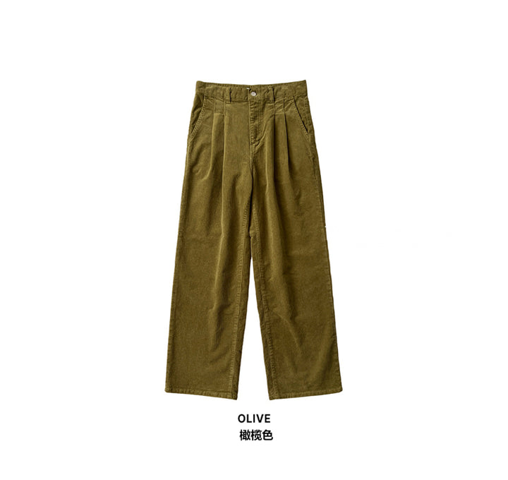 Corduroy Wide Pants