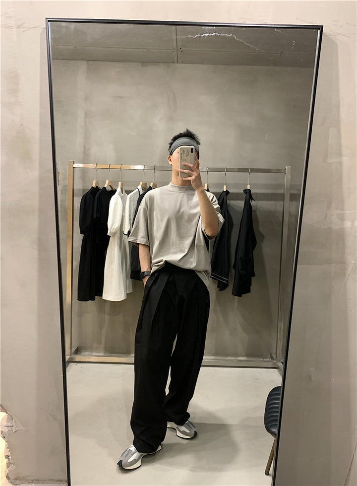 Plisse Trousers