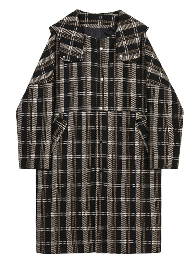 Checked Overcoat