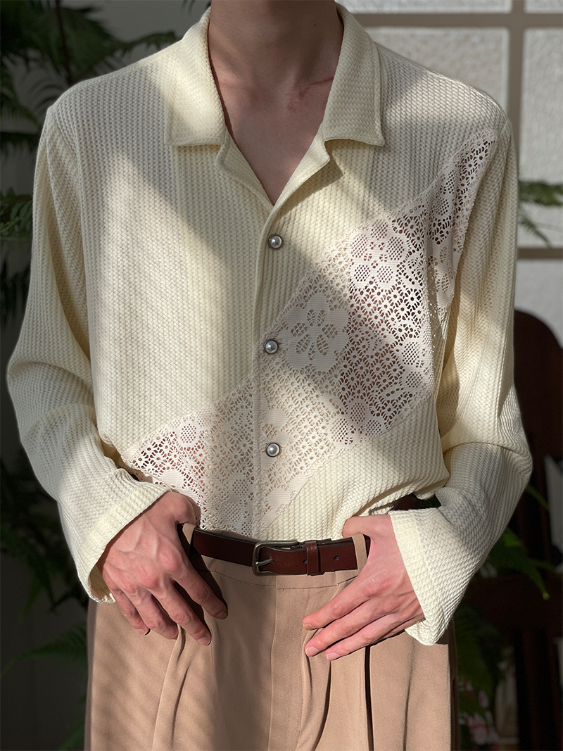 Pearl Button Cuban Shirt