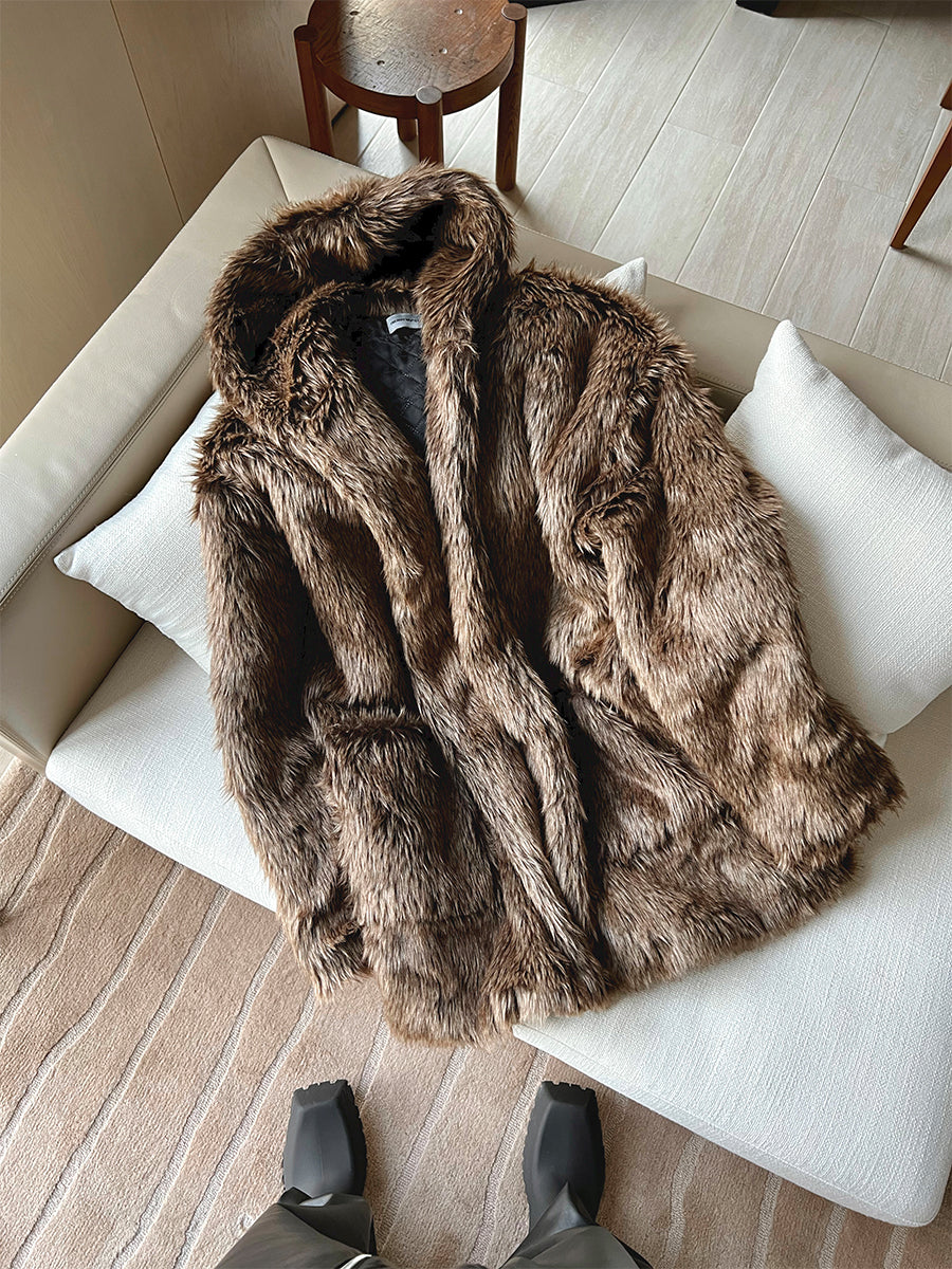 Faux Fur Coat