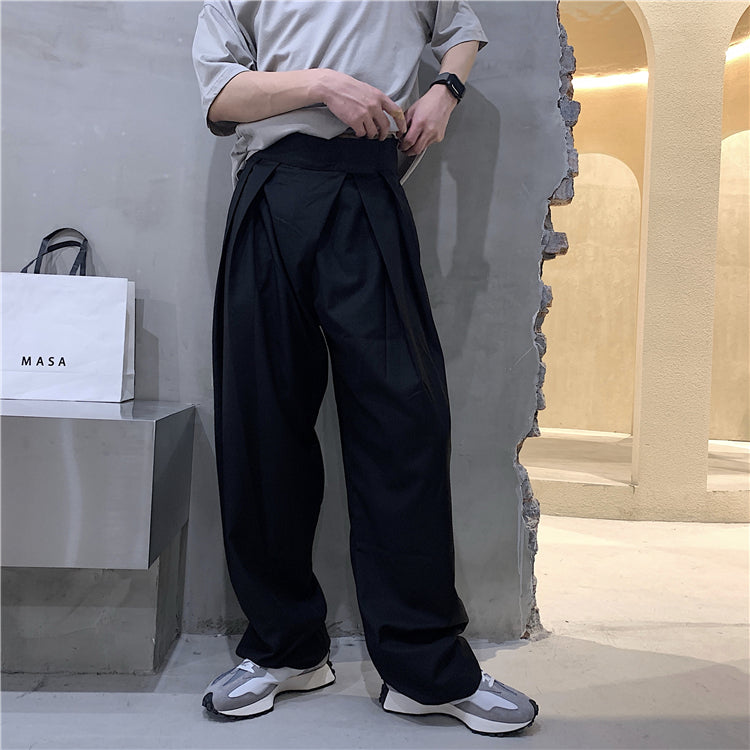 Plisse Trousers