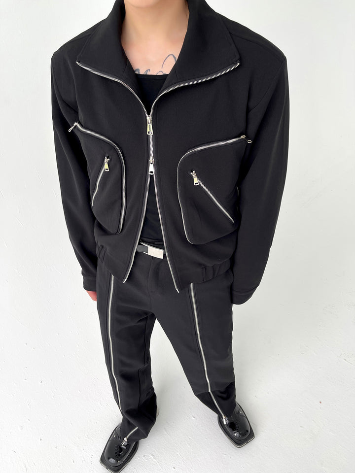 Technical Zipped Jacket