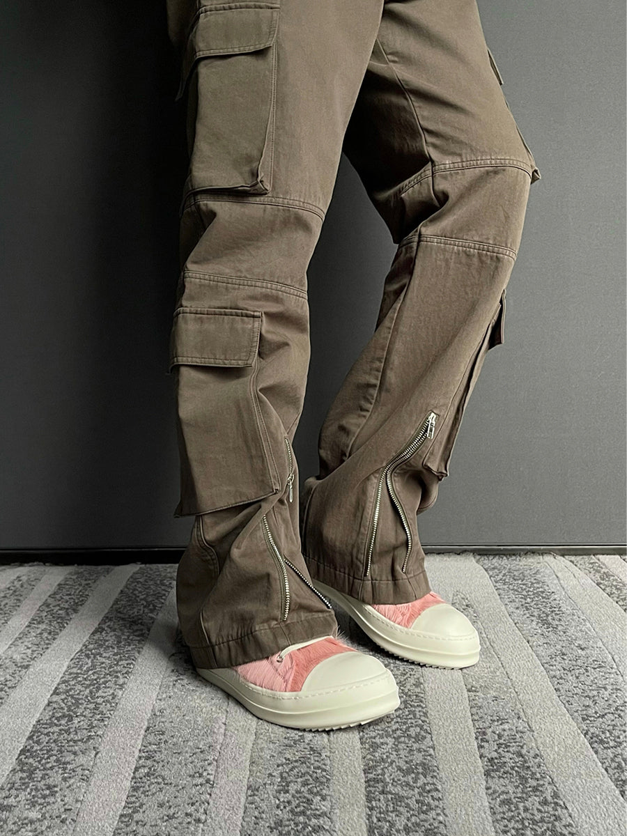 Washed Cargo Pants