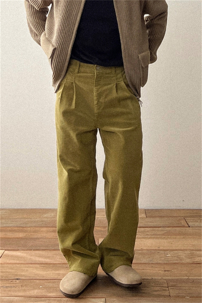 Corduroy Wide Pants