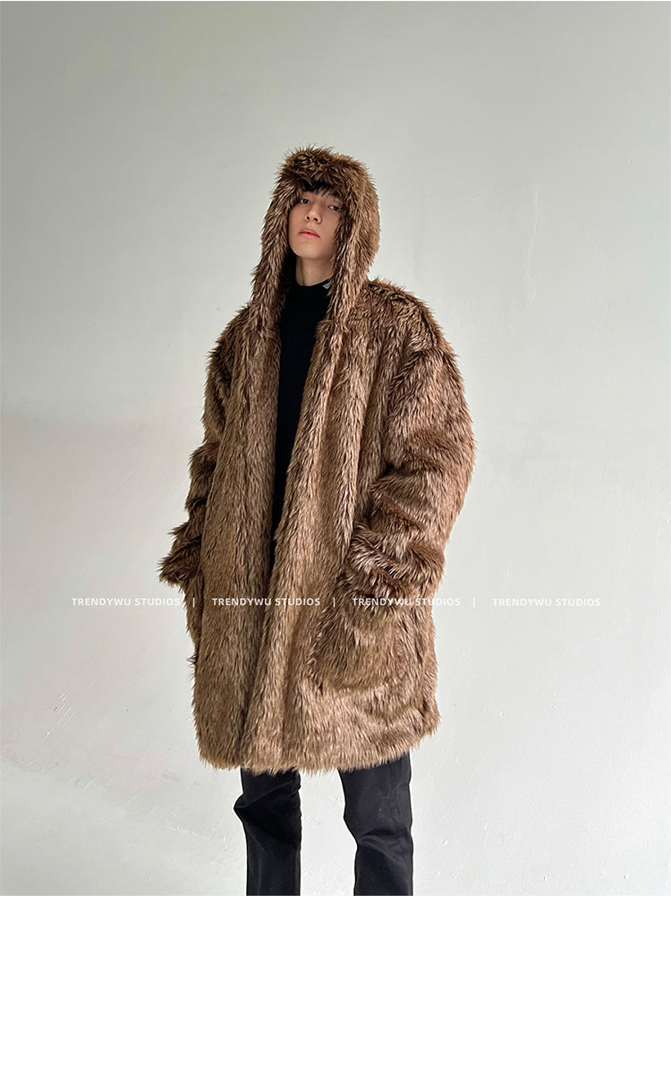 Faux Fur Coat