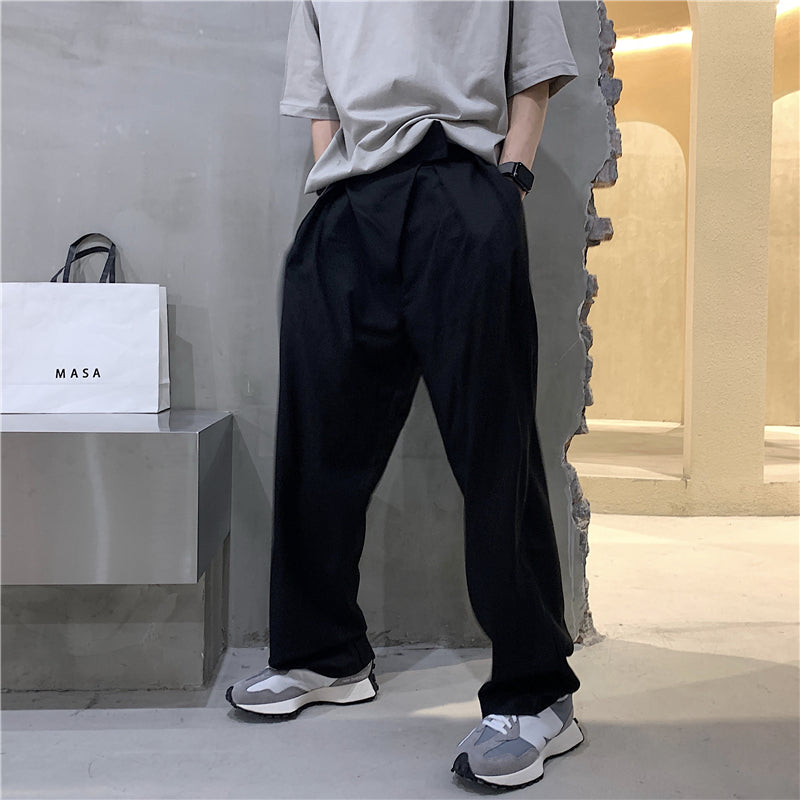 Plisse Trousers