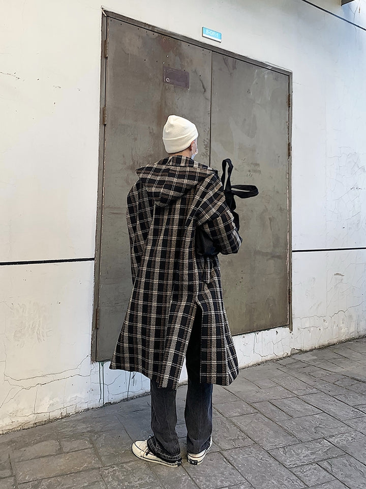 Checked Overcoat