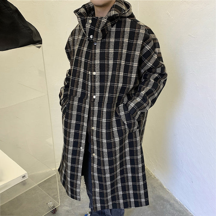 Checked Overcoat