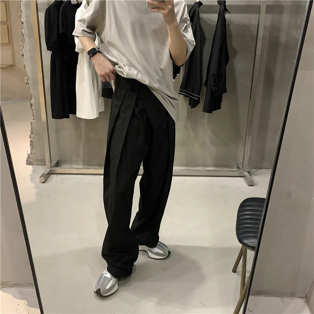 Plisse Trousers